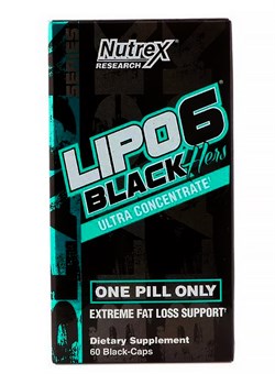 Lipo 6 Black Hers, Ultra Concentrated, 60 капс. 1916
