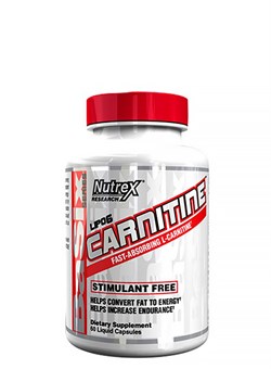 NUTREX Lipo 6 Carnitine, 60 caps 2200