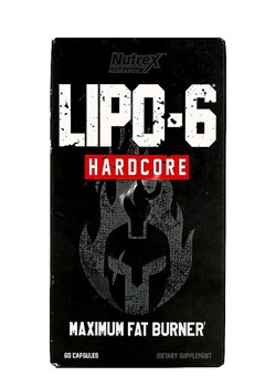 NUTREX	Lipo 6 HARDCORE, 60 Капс. 2293