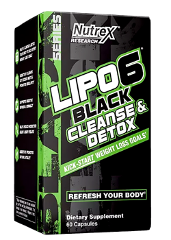 NUTREX	Lipo 6 Black Cleanse&Detox, 60 caps. 2400