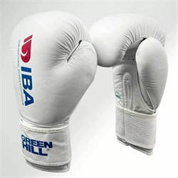 Боксерские перчатки Green Hill IBA синий 2425
