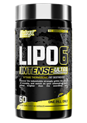 NUTREX	Lipo 6 Black Ultra Concentrated INTENSE, 60 caps. 2146