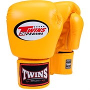 Боксерские перчатки,Twins Special,желтые 2427